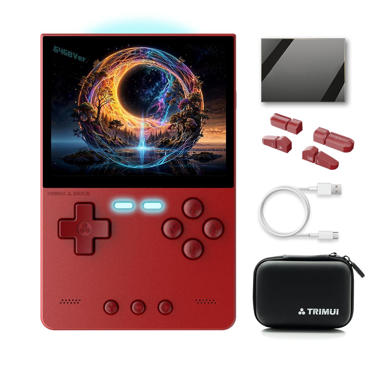 Amazon.co.jp: EWDGOES Trimui Brick ハンドヘルドゲーム